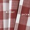 Red Burgundy Buffalo Plaid Check Tier Curtains 24 Inches Long for Kitchen,Gingham Farmhouse Rod Pocket Half Window Cafe Curtains Bathroom for Window, 28" x 24", Red/White, Set of 2